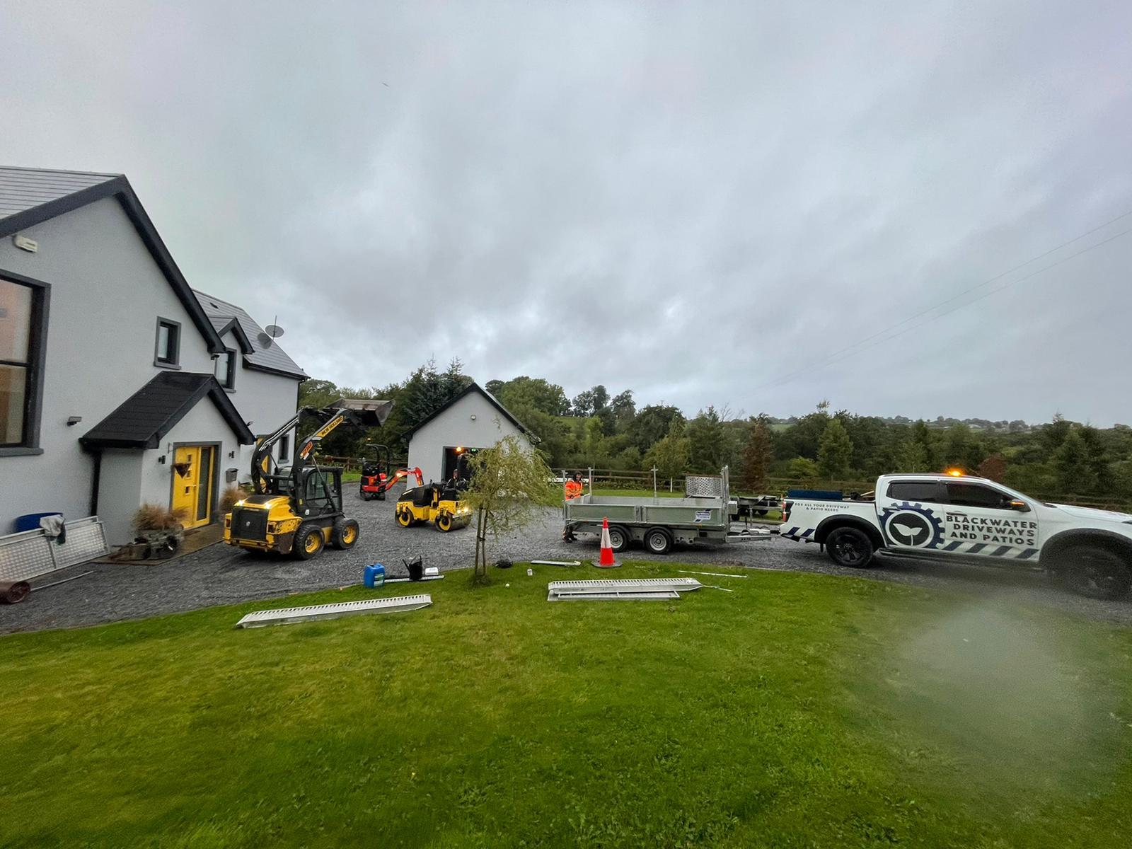 Blackwater Driveways and Patios project work